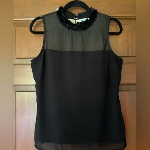 Worthington Dress Top Black M